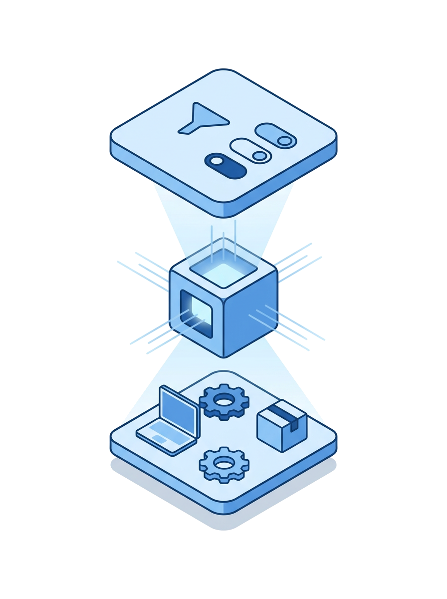Katalog- und Filtersystem für komplexe Webshop-Sortimente