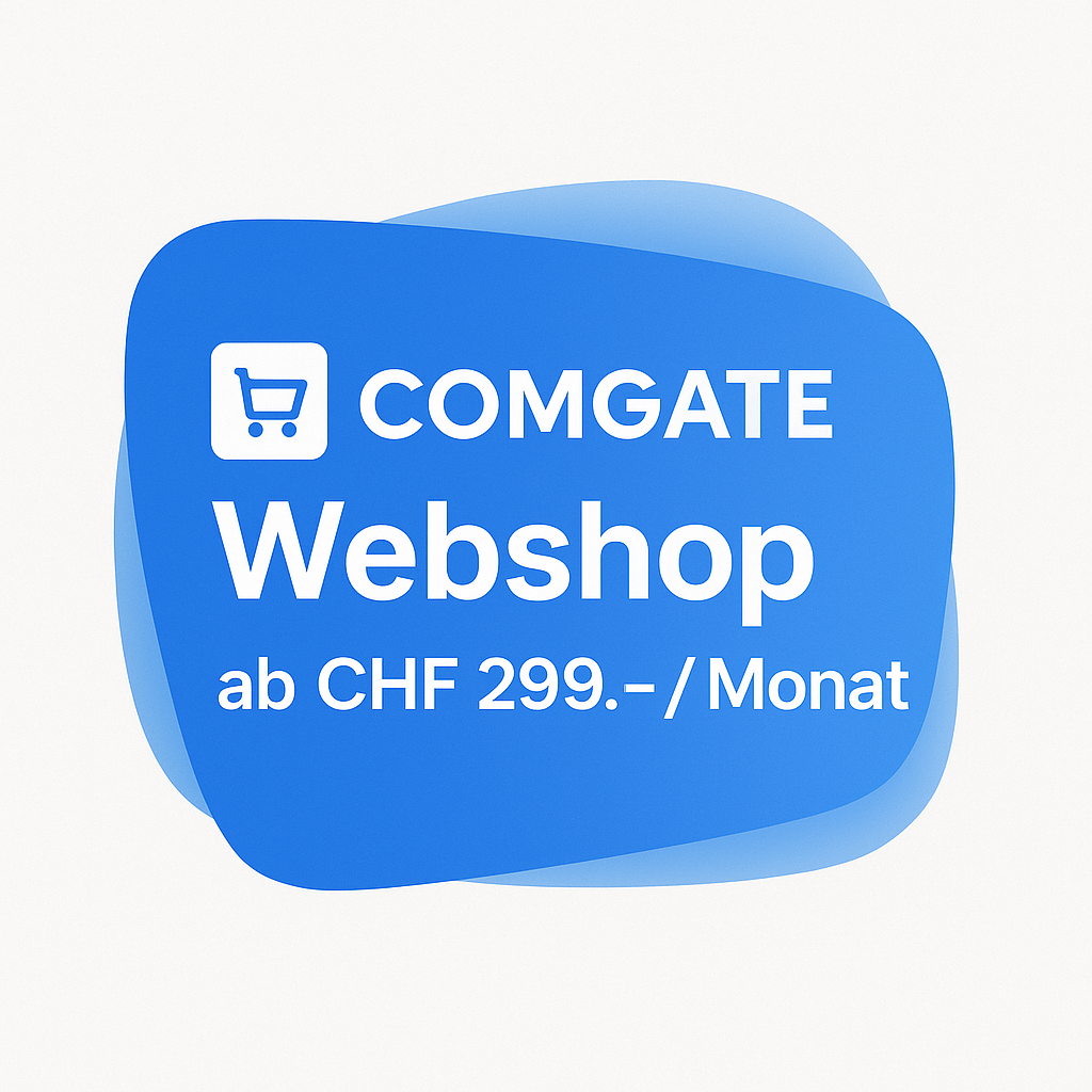 Professionell konfigurierter Webshop mit transparentem Preismodell ab CHF 490 pro Monat