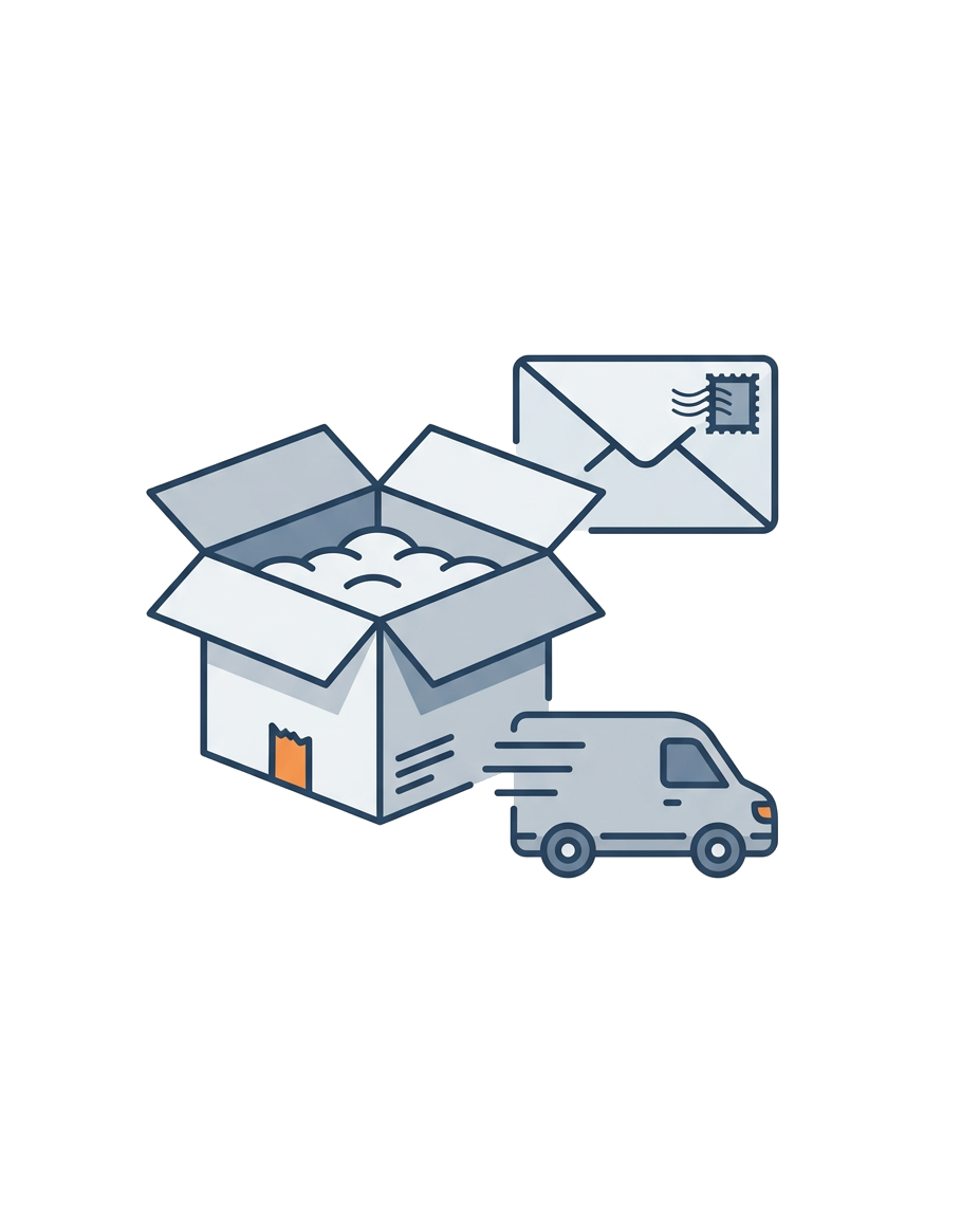 Lieferarten und Versandoptionen für Webshops
