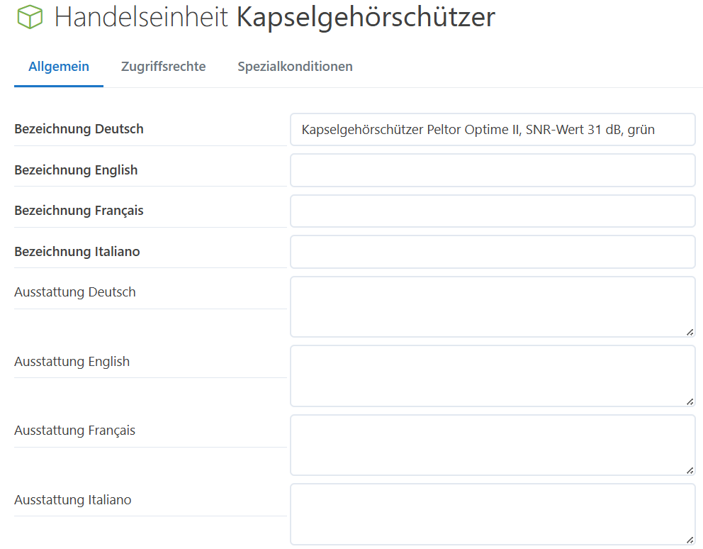 Mehrsprachige Produktdaten im Webshop-Admin verwalten