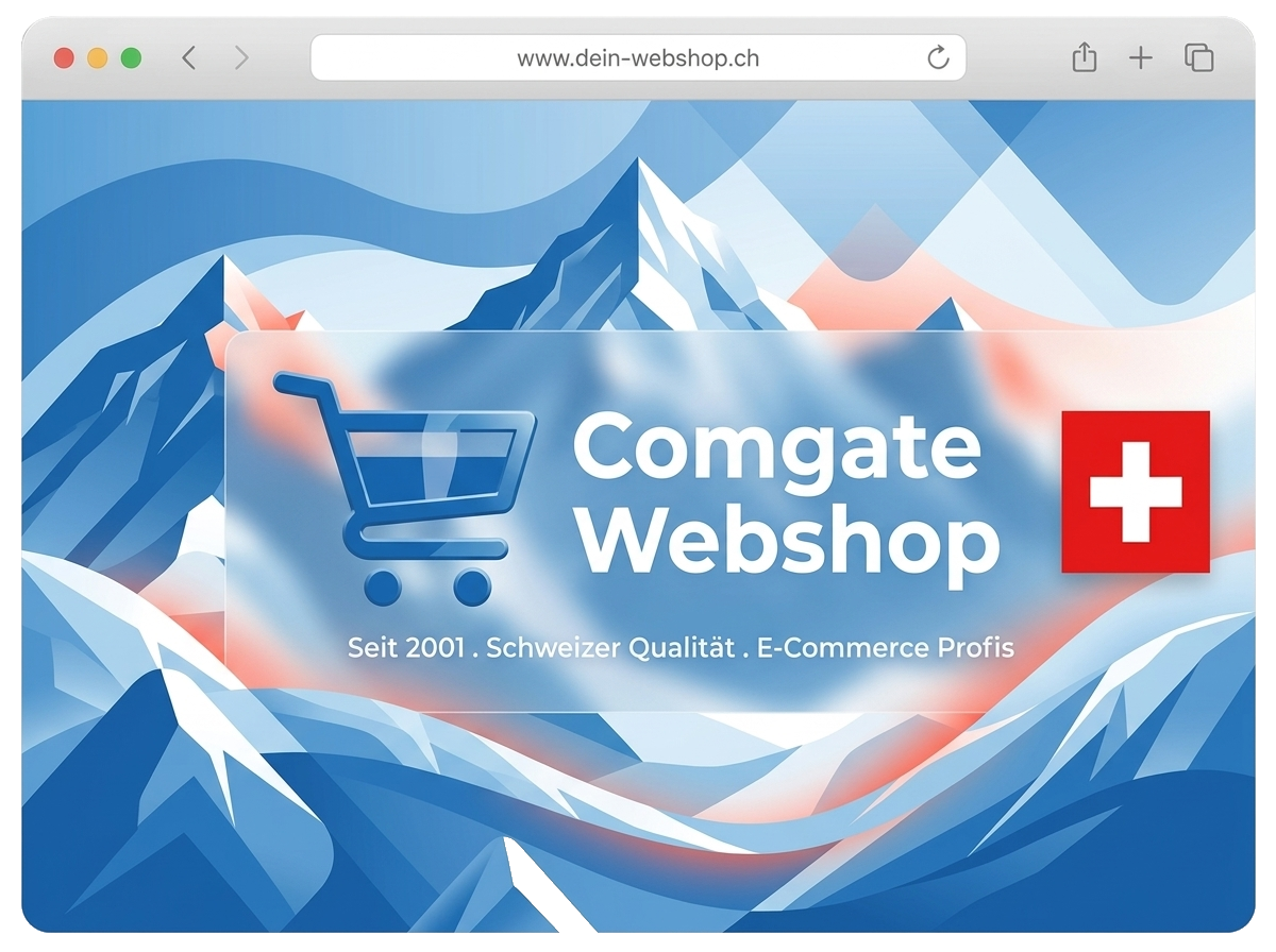 Schweizer Webshop-Lösung von Comgate für professionelle Onlineshops