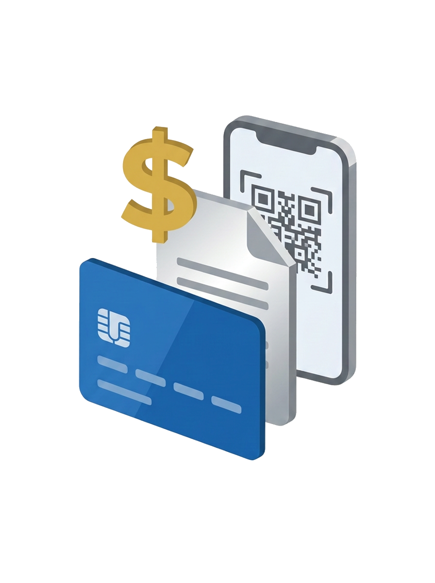 Flexible Zahlungsarten für Webshops mit Kreditkarte und mobilem Bezahlen